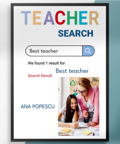 Tablou Personalizat Cadou Pentru Profesor